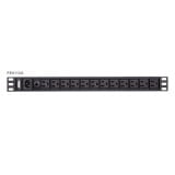 ATEN ��å��ޥ����PDU (1U / 100V / 15A / NEMA������ 12�ݡ���) PE0112A�ڥ���󥻥��Բġ��̳�ƻ����Υ�������Բġ�-������-