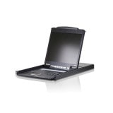 ATEN KVM�ɥ�� CL1308NJJL 8�ݡ��� PS/2-USB VGA LCD 19����� LCD���η� ���󥰥졼��ڥ���󥻥��Բġ��̳�ƻ����Υ�������Բġ�-������-
