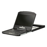 ATEN KVM�ɥ�� CL3100NXJJL USB/VGA�б� ���󥰥륹�饤��LCD���󥽡���ɥ���ʥ��硼�ȥ�å��б��� ���󥰥졼��ڥ���󥻥��Բġ��̳�ƻ����Υ�������Բġ�-������-
