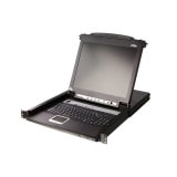 ATEN KVM�ɥ�� CL5708MJJL 8�ݡ��� PS/2-USB VGA LCD KVM�ɥ�� �ǥ�������������ݡ������ USB�ǥХ����б� ���󥰥졼��ڥ���󥻥��Բġ��̳�ƻ����Υ�������Բġ�-������-