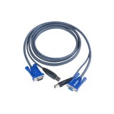 ATEN KVM�ɥ���ѥ����֥� 2L-5003U �����֥�Ĺ����3m USB�ڥ���󥻥��Բġ��̳�ƻ����Υ�������Բġ�-������-