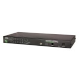 ATEN KVM�����å� CS1716A 16�ݡ��� PS/2-USB VGA  �ǥ�������������ݡ������ USB�ǥХ����б��ڥ���󥻥��Բġ��̳�ƻ����Υ�������Բġ�-������-