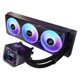 ASRock ���䥯���顼 Phantom Gaming 360 LCD 360mm�ʰ׿���3.4�����LCD�ǥ����ץ쥤��� ARGB�ե��� CPU����ɽ���б� ���ѵץݥ�� LGA1700 AM5 �б� Phantom Gaming���꡼��  �ڥ���󥻥��Բġ��̳�ƻ����Υ�������Բġ� -������-