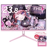 Pixio �����ߥ󥰥�˥��� PX249 Wave Pastel Pink �ѥ��ƥ� �ԥ� PX249WAVEK-O 240Hz 23.8����� 240Hz ����ǽ�����ߥ󥰥�˥��� / 1ms (GTG) / FHD / Fast IPS / HDR�ڥ���󥻥��Բġ��̳�ƻ����Υ�������Բġ�
