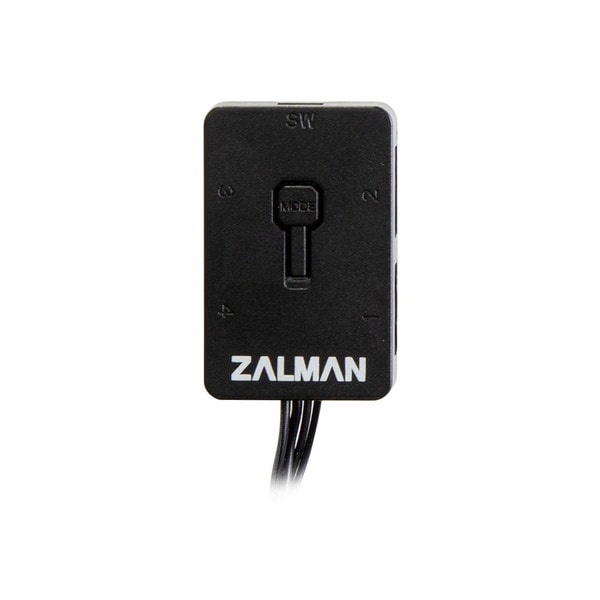 ZALMAN RGBコントローラー ZM-4PALC アドレサブルRGB LEDを搭載した各種デバイス対応 マグネット式 フロントスイッチ用コネクタ装備 簡単なボタン操作でコントロール 【キャンセル不可・北海道沖縄離島配送不可】 -お取り寄せ-