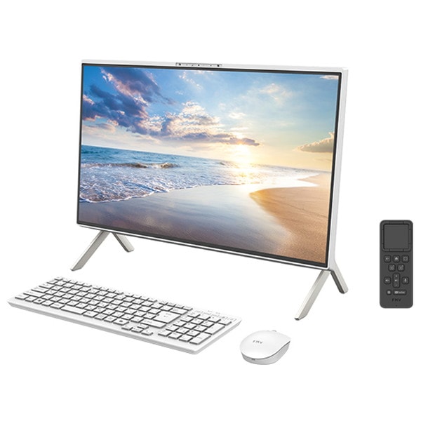 �ǥ����ȥåץѥ����� FUJITSU / �ٻ��� FMV Desktop F F55-L1 FMVF55L1WA [�ۥ磻��] �ڥ���󥻥��Բġ��̳�ƻ����Υ�������Բġ� 0057-4570105180731-ds