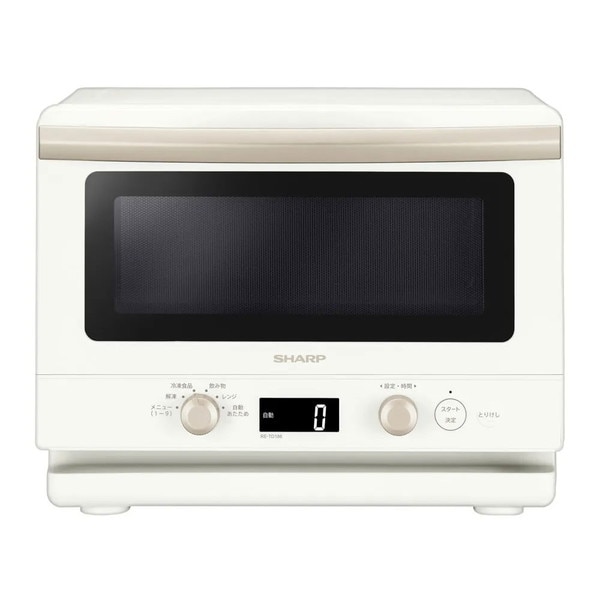 電子レンジ・オーブンレンジ SHARP / シャープ RE-TD186-W [ホワイト] 【キャンセル不可・北海道沖縄離島配送不可】 0057-4550556188999-ds