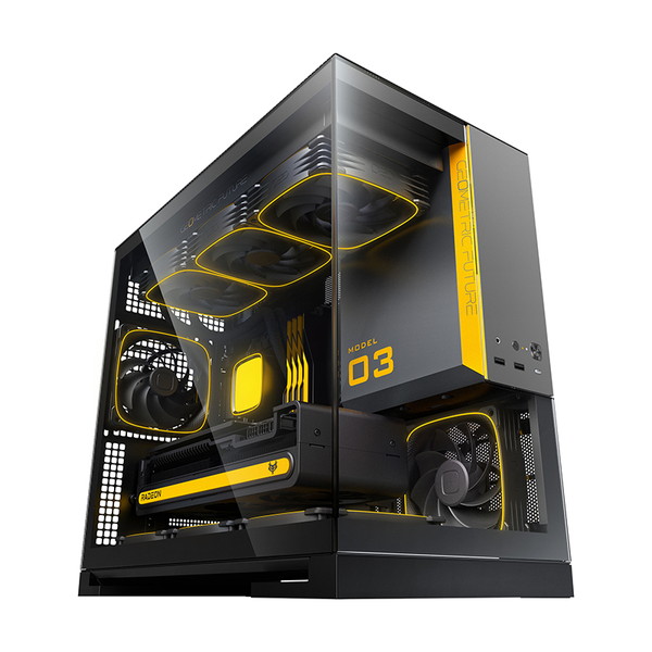 4571388261810 GEOMETRIC FUTURE ミニタワー PCケース ピラーレス