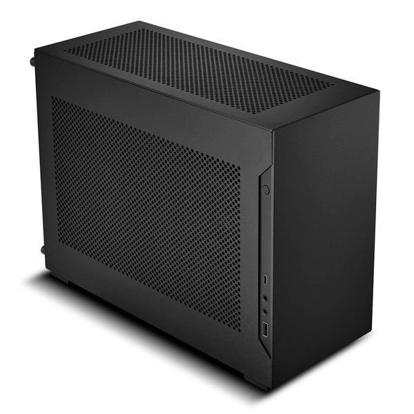 Lian Li PCケース A4-H2O PCIe 5.0 Black ブラック A4H2OX5 PCIe 5.0対応 ライザーケーブル付属 11L Mini-ITXケース ミニITX 小型SFF Mini-ITXケース 240mmラジエーター搭載可能【キャンセル不可・北海道沖縄離島配送不可】