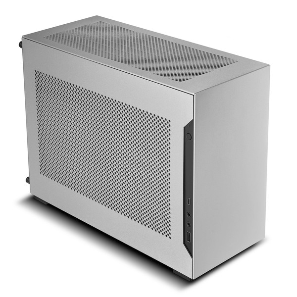 Lian Li PCケース A4-H2O PCIe 5.0 Silver シルバー A4H2OA5 PCIe 5.0対応 ライザーケーブル付属 11L Mini-ITXケース ミニITX 小型SFF Mini-ITXケース 240mmラジエーター搭載可能【キャンセル不可・北海道沖縄離島配送不可】