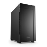 Sharkoon PC������ S25-V2 �ߥɥ륿������� SHA-S25-V2 ATX������ 5.25������٥���� ��������ѥͥ���� 120mm PWM�ե���2��ɸ����� 360mm����饸���������б� ���Ψ����߷סڥ���󥻥��Բġ��̳�ƻ����Υ�������Բġ�