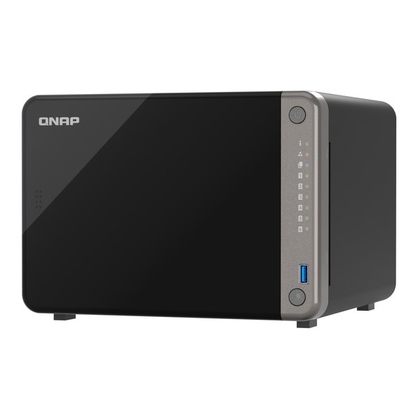 QNAP NAS TS-AI642 タワー型 6ベイ 8コア ARMプロセッサ搭載 / 8GBメモリ / 2.5GbE+1GbE / HDMI×2搭載 AI対応 ネットワークHDD【キャンセル不可・北海道沖縄離島配送不可】 -お取り寄せ-