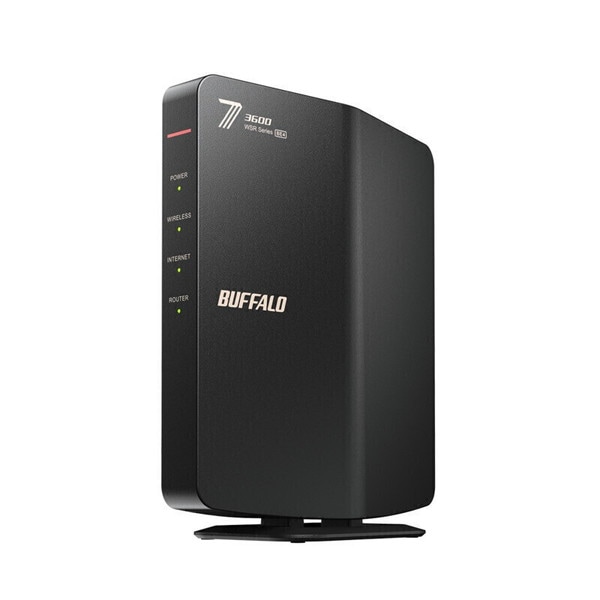 ̵��LAN�롼����(Wi-Fi�롼����) Buffalo AirStation WSR3600BE4P-BK Wi-Fi 7 �б� �ǥ奢��Х�ɥ롼���� 2882+688Mbps �֥�å� �ڥ���󥻥��Բġ��̳�ƻ����Υ�������Բġ� 0057-4981254072752-ds