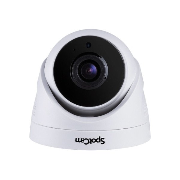 SpotCam ネットワークカメラ SpotCam TC1 SPC-SPOTCAM-TC1 屋内用 監視カメラ ドーム型 防犯カメラ Wi-Fi接続 スマホ対応 クラウド録画対応 録画機不要 遠隔監視【キャンセル不可・北海道沖縄離島配送不可】