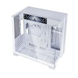 Lian Li PC������ O11 Vision-M Digital White O11VMDW �ۥ磻�� 9.2������վ��ǥ����ץ쥤ɸ����� 3�̶������饹 �ԥ顼�쥹 �ǥ奢������С� Micro-ATX Mini-ITX �ߥ˥���ڥ���󥻥��Բġ��̳�ƻ����Υ�������Բġ�