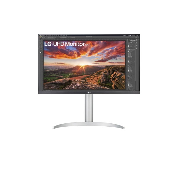 PCモニター・液晶ディスプレイ LGエレクトロニクス(LG Electronics) 27UP850K-W 27インチ 解像度 4K 3840x2160 IPSパネル ノングレア 非光沢 入力端子 HDMIx2/USB Type-Cx1/DisplayPort1.4x1
