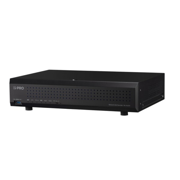 i-PRO ネットワークディスクレコーダー(8TB)WJ-NU301/8 16ch 8TB PoE給電 16ポート内蔵 4K対応 防犯カメラ 監視カメラ 録画機 アイプロ【納期要確認】