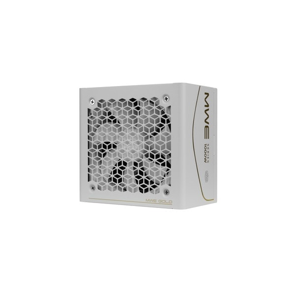 CoolerMaster PC電源 MPM-A0F4-AFG-C3W0CJP（MWE Gold V4 1000 FM WH W/JP cord）ATX 1000W GPU 保護機能を搭載したゲーマー・クリエイター向け電源 10年保証  ホワイト【キャンセル不可・北海道沖縄離島配送不可】