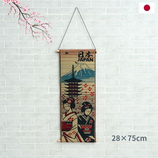 イケヒコ 掛け軸 舞妓28×75cm g0003909 1082160003909【代引き不可】【北海道沖縄離島は配送不可】-お取り寄せ品- 