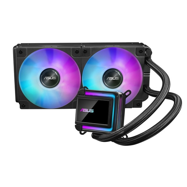 ASUS 水冷CPUクーラー LC 240 ARGB 一体型ファン / ARGBファン / Intel LGA1700/1851 AMD AM4/AM5ソケット対応 【キャンセル不可・北海道沖縄離島配送不可】