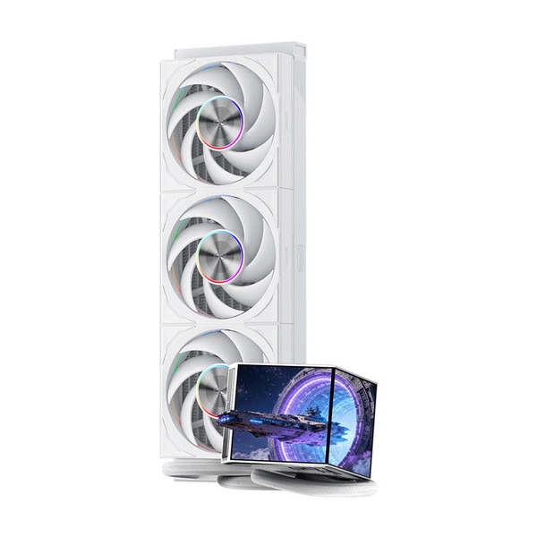 6940526118367 SCYTHE CPUクーラー DX360Pro ARGB Display White