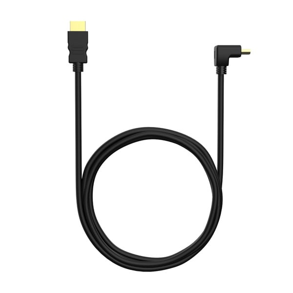 SSUPD 片L型 HDMI 2.0ケーブル 2m SSU-ACC-HDMI-4K60-200-90D 4K/60Hz対応 90度ウルトラスリム仕様 MESHROOM S/MESHLICIOUS対応 PCケースオプション【キャンセル不可・北海道沖縄離島配送不可】