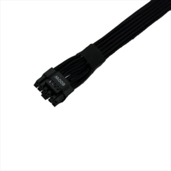 SuperFlower 電源ケーブル SF-ARGB-2X8PIN-16PIN ブラック 2VHPWRコネクタ変換ケーブル PCIe 8pin x2 (LEADEX III GOLD ARGB専用) 【キャンセル不可・北海道沖縄離島配送不可】