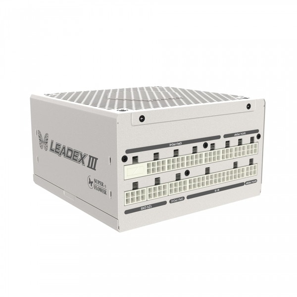 SuperFlower ATX電源 Leadex III Gold 850W ATX3.1 WT / SF-850F14GE WT / ホワイト フルモジュラー電源 PC電源 電源ユニット 80PLUS GOLD認証 CYBENETICS GOLD認証【キャンセル不可・北海道沖縄離島配送不可】