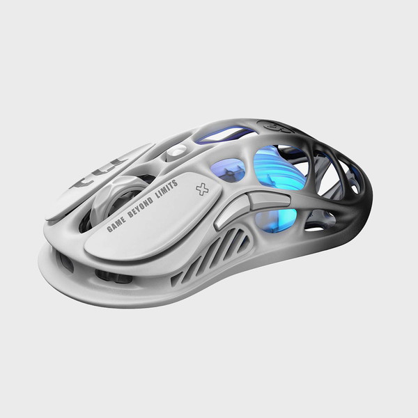 GravaStar ゲーミングマウス Mercury M1 Pro GRAVASTAR M1 PRO_GBLK グラデーションブラック ワイヤレス 2.4GHz / Bluetooth / 有線 3モード接続 マグネシウム合金フレーム PAW3395センサー 最大26000DPI 超軽量【キャンセル不可・北海道沖縄離島配送不可】