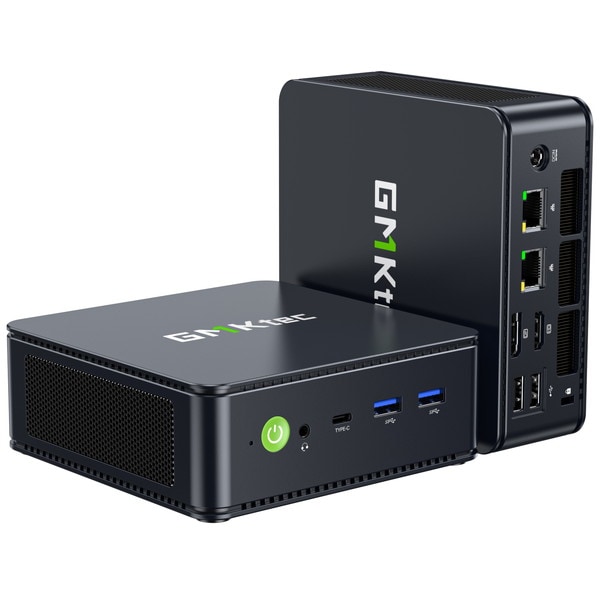 GMKtec ミニPC NucBox M5S GMK-M5S-16/512-W11Pro(5400U) / AMD Ryzen 3 5400U / Windows 11 Pro / メモリ 16 GB / M.2 PCIe 3.0 SSD 512 GB / HDMI DP USB-Cによる最大3画面出力 / 有線2.5G LANポート【キャンセル不可・北海道沖縄離島配送不可】