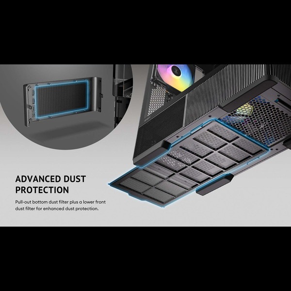 Antec PC������ C6 Curve ARGB 3�̶��̥��饹 ARGB�ե������ �ԥ顼�쥹 �ߥɥ륿� ���̥��ͥ����б� ����6�ե����б� 360mm�饸�������б� ����180mm CPU�����顼 �����ȥե��륿���աڥ���󥻥��Բġ��̳�ƻ����Υ�������Բġ�