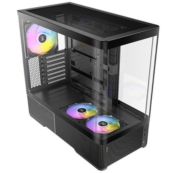 Antec PC������ C6 Curve ARGB 3�̶��̥��饹 ARGB�ե������ �ԥ顼�쥹 �ߥɥ륿� ���̥��ͥ����б� ����6�ե����б� 360mm�饸�������б� ����180mm CPU�����顼 �����ȥե��륿���աڥ���󥻥��Բġ��̳�ƻ����Υ�������Բġ�