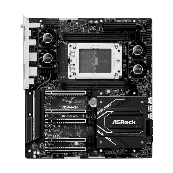 ASRock �ޥ����ܡ��� TRX50 WS / AMD TRX50 ���åץ��å���� / Ryzen Threadripper 9000/7000 ���꡼���б� / 18+3+3�ե������Ÿ��߷� �ڥ���󥻥��Բġ��̳�ƻ����Υ�������Բġ�