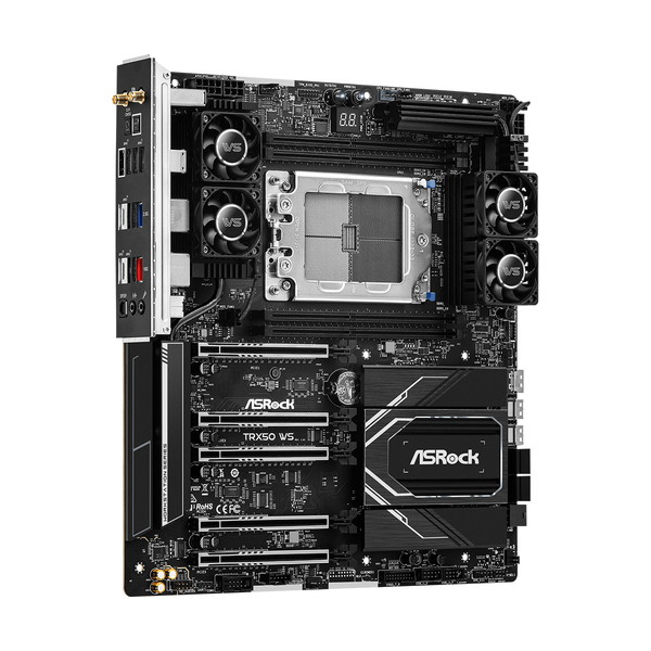 ASRock �ޥ����ܡ��� TRX50 WS / AMD TRX50 ���åץ��å���� / Ryzen Threadripper 9000/7000 ���꡼���б� / 18+3+3�ե������Ÿ��߷� �ڥ���󥻥��Բġ��̳�ƻ����Υ�������Բġ�
