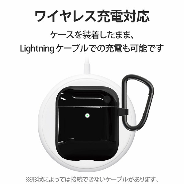 ELECOM 쥳 AVA-APTSBK ̵AirPodsб TOUGH SLIM ׎ˎގ ̎ގ׎ ڥ󥻥Բġ̳ƻΥԲġ