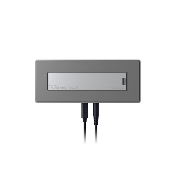 Razer RC21-02290200-R3J1 Razer Thunderbolt 5 Dock Mercury White Thunderbolt 5 /4 USB4�б� /  �ȥ�ץ�4K �ǥ����ץ쥤�б� / SSD���ȥ졼��:����8TB��� / THUNDERBOLT SHARE�б� / ����140W�����϶����ǽ �ڥ���󥻥��Բġ��̳�ƻ����Υ�������Բġ�