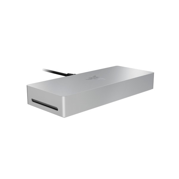 Razer RC21-02290200-R3J1 Razer Thunderbolt 5 Dock Mercury White Thunderbolt 5 /4 USB4�б� /  �ȥ�ץ�4K �ǥ����ץ쥤�б� / SSD���ȥ졼��:����8TB��� / THUNDERBOLT SHARE�б� / ����140W�����϶����ǽ �ڥ���󥻥��Բġ��̳�ƻ����Υ�������Բġ�