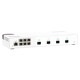 QNAP �ޥ͡����ɥ����å� QSW-M2106-4S 4 x 10GbE SFP+ ����� 6 X 2.5GbE Layer 2 �ݡ��ȿ���6 �����å��󥰥ե��֥�å���110 Gbps �Ÿ���¢�ڤ����󤻾��ʤǤ�/Ǽ�������б���