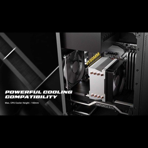 Antec PCケース ST20M コンパクト静音型 ミニタワー PCケース 高コスパ 265mmグラボ対応 CPU高150mm リアファン搭載【キャンセル不可・北海道沖縄離島配送不可】