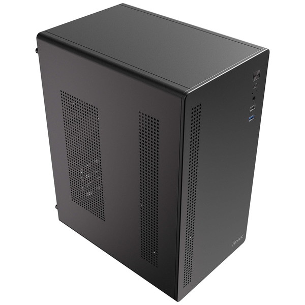 Antec PCケース ST20M コンパクト静音型 ミニタワー PCケース 高コスパ 265mmグラボ対応 CPU高150mm リアファン搭載【キャンセル不可・北海道沖縄離島配送不可】