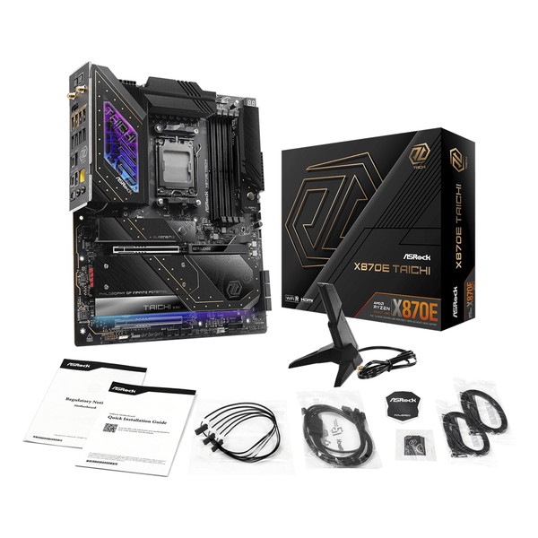 ASRock �ޥ����ܡ��� X870E Taichi ������ / AMD X870E���åץ��å���� / Ryzen 9000/8000/7000 ���꡼���б� / WiFi 7 / �ϥ������ �ڥ���󥻥��Բġ��̳�ƻ����Υ�������Բġ�