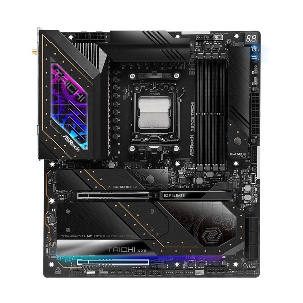 ASRock �ޥ����ܡ��� X870E Taichi ������ / AMD X870E���åץ��å���� / Ryzen 9000/8000/7000 ���꡼���б� / WiFi 7 / �ϥ������ �ڥ���󥻥��Բġ��̳�ƻ����Υ�������Բġ�