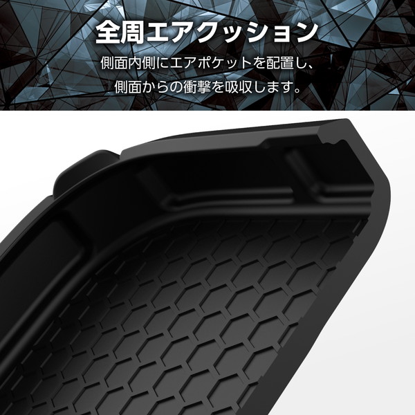 ELECOM ���쥳�� PM-A23AZEROBK iPhone 15 �ʎ��̎ގ؎��Ďގ����� ZEROSHOCK �̎ގ׎����ڥ���󥻥��Բġ��̳�ƻ����Υ�������Բġ�