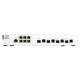 QNAP マネージドスイッチ QSW-M2106-4C 4 x 10GbE SFP+/RJ45コンボポート / 6 x 2.5 Gigabitポート Layer 2 Webマネージドスイッチ ポート数:6+4 スイッチングファブリック:110 Gbps 電源内蔵 【お取り寄せ商品です/納期都度対応】
