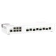QNAP マネージドスイッチ QSW-M2106-4C 4 x 10GbE SFP+/RJ45コンボポート / 6 x 2.5 Gigabitポート Layer 2 Webマネージドスイッチ ポート数:6+4 スイッチングファブリック:110 Gbps 電源内蔵 【お取り寄せ商品です/納期都度対応】