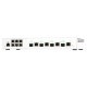 QNAP マネージドスイッチ QSW-M2106-4C 4 x 10GbE SFP+/RJ45コンボポート / 6 x 2.5 Gigabitポート Layer 2 Webマネージドスイッチ ポート数:6+4 スイッチングファブリック:110 Gbps 電源内蔵 【お取り寄せ商品です/納期都度対応】