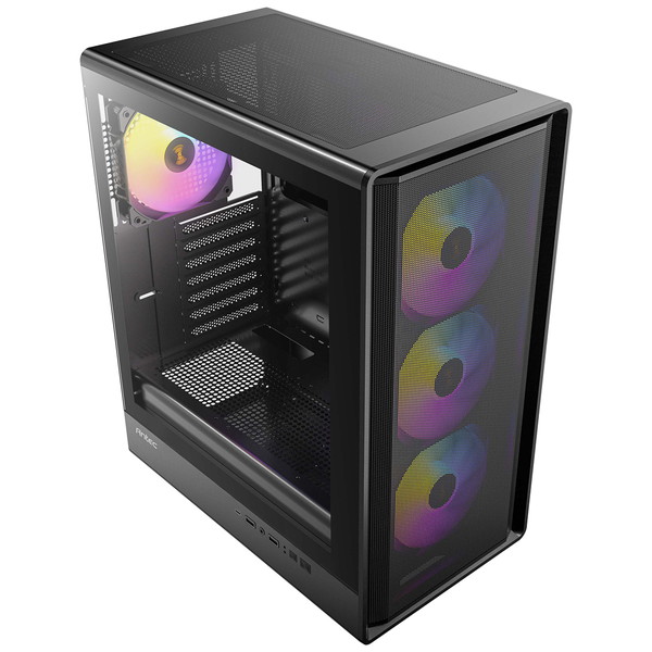 Antec PC������ P6 Neo ARGB �������饹��� ��ѷ� �ߥɥ륿������� ARGB�ե���4��ɸ����� ����8�ե����б� 240mm�����б� �����ȥե��륿���աڥ���󥻥��Բġ��̳�ƻ����Υ�������Բġ�