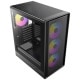 Antec PC������ P6 Neo ARGB �������饹��� ��ѷ� �ߥɥ륿������� ARGB�ե���4��ɸ����� ����8�ե����б� 240mm�����б� �����ȥե��륿���աڥ���󥻥��Բġ��̳�ƻ����Υ�������Բġ�