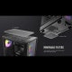 Antec PC������ P6 Neo ARGB �������饹��� ��ѷ� �ߥɥ륿������� ARGB�ե���4��ɸ����� ����8�ե����б� 240mm�����б� �����ȥե��륿���աڥ���󥻥��Բġ��̳�ƻ����Υ�������Բġ�