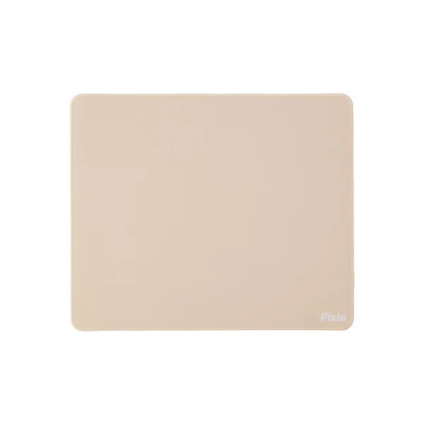 Pixio マウスパッド M PXMPWBEM Mouse Pad ベージュ PXMPWBEM-O Mサイズ 36mm×30mm ゲーム 滑り止め ラバー ゴム クロス 表面 デスクパッド 【キャンセル不可・北海道沖縄離島配送不可】